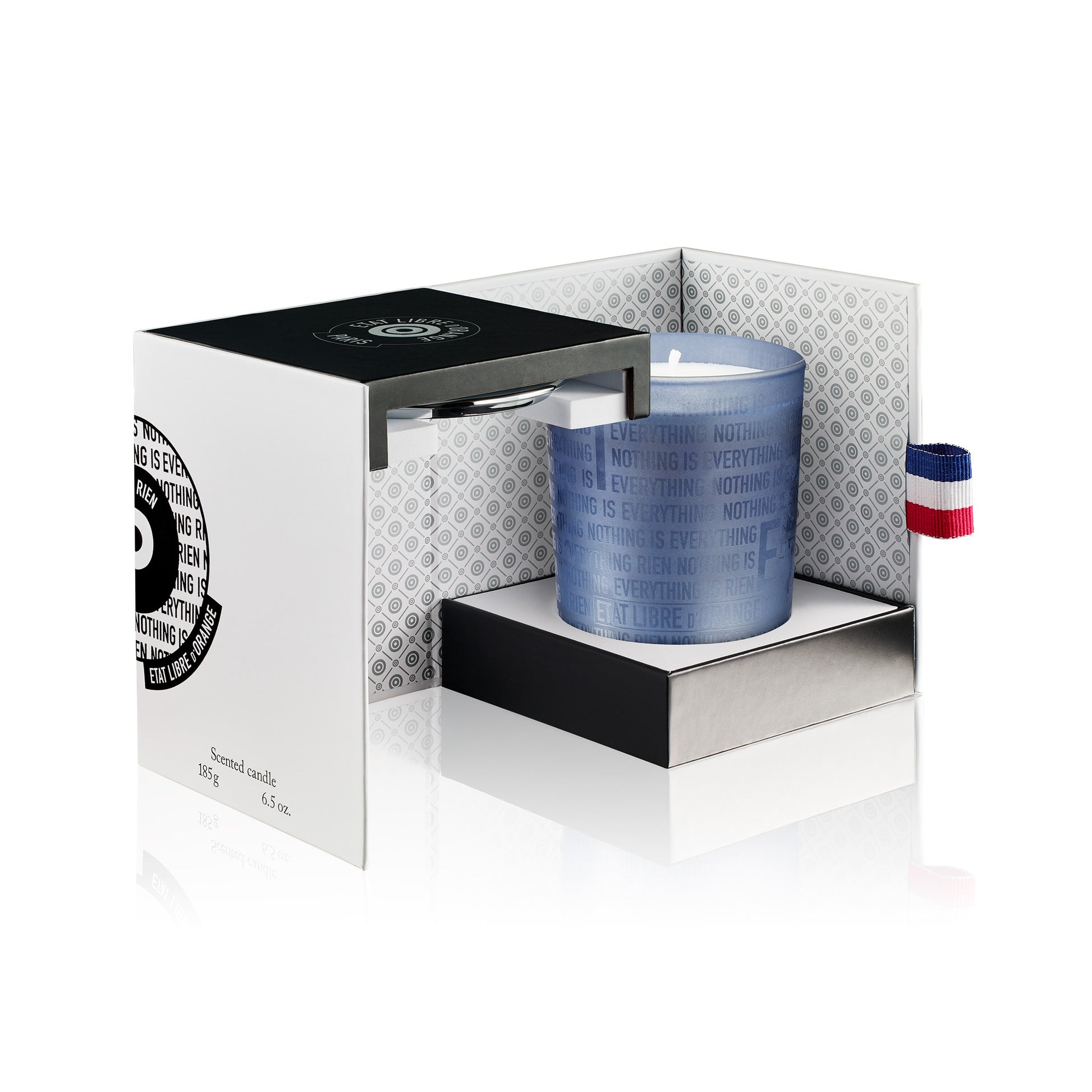 Rien - Scented Candle - Opened Box and candle